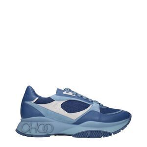 Jimmy Choo Blue Fabric Men's Sneakers